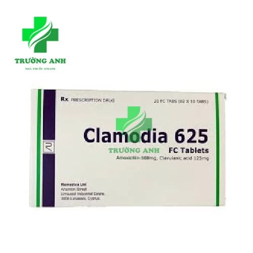 Clamodia 625 FC Tablets - Thuốc điều trị nhiễm khuẩn hiệu quả